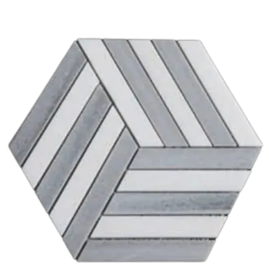 Geometric mosaic pattern swatch