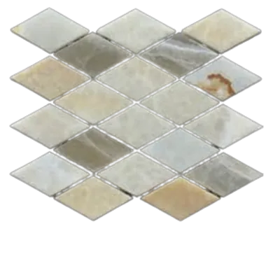 Geometric mosaic pattern swatch